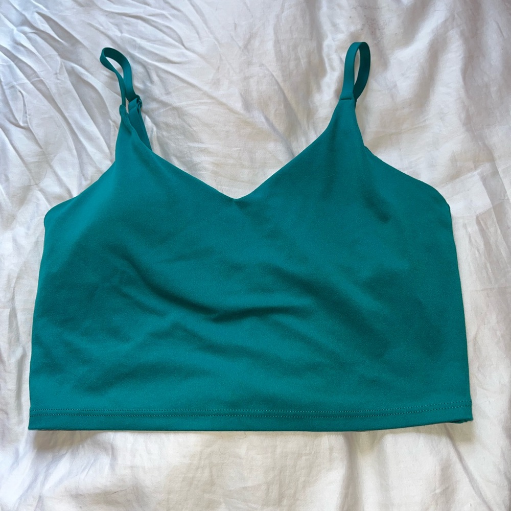 Athleta Elation V-Neck Longline Bra A-C